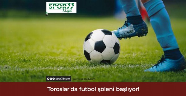 Toroslar'da futbol leni balyor!